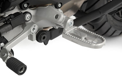 Wunderlich Vario footrest EVO1 (pair) - silver