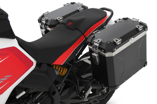 Wunderlich case set EXTREME - slimline - without lock cylinder - black