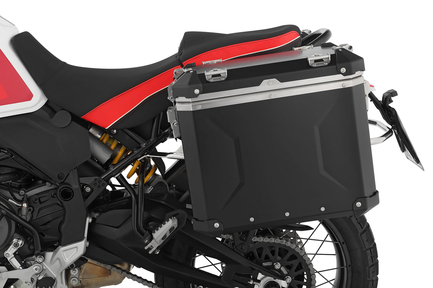Wunderlich EXTREME case set - regular - without lock cylinder - black