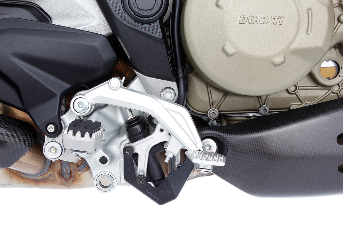 Wunderlich Rear Brake Pump Guard - black