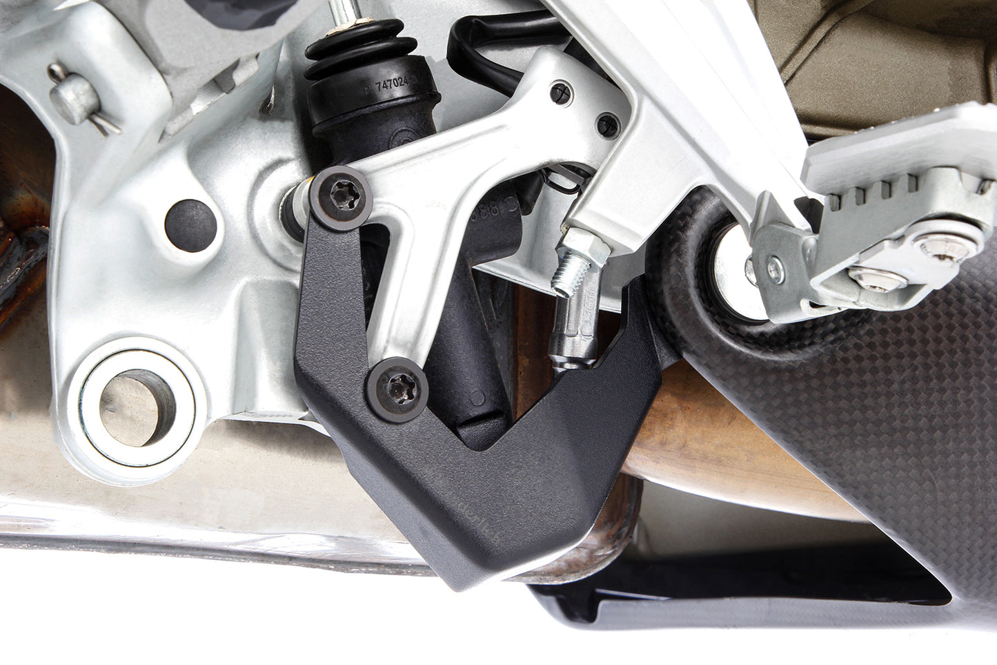 Wunderlich Rear Brake Pump Guard - black