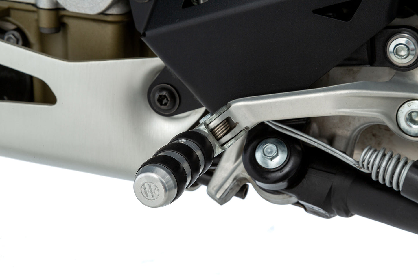 Wunderlich TOURING gear-shift extension - silver